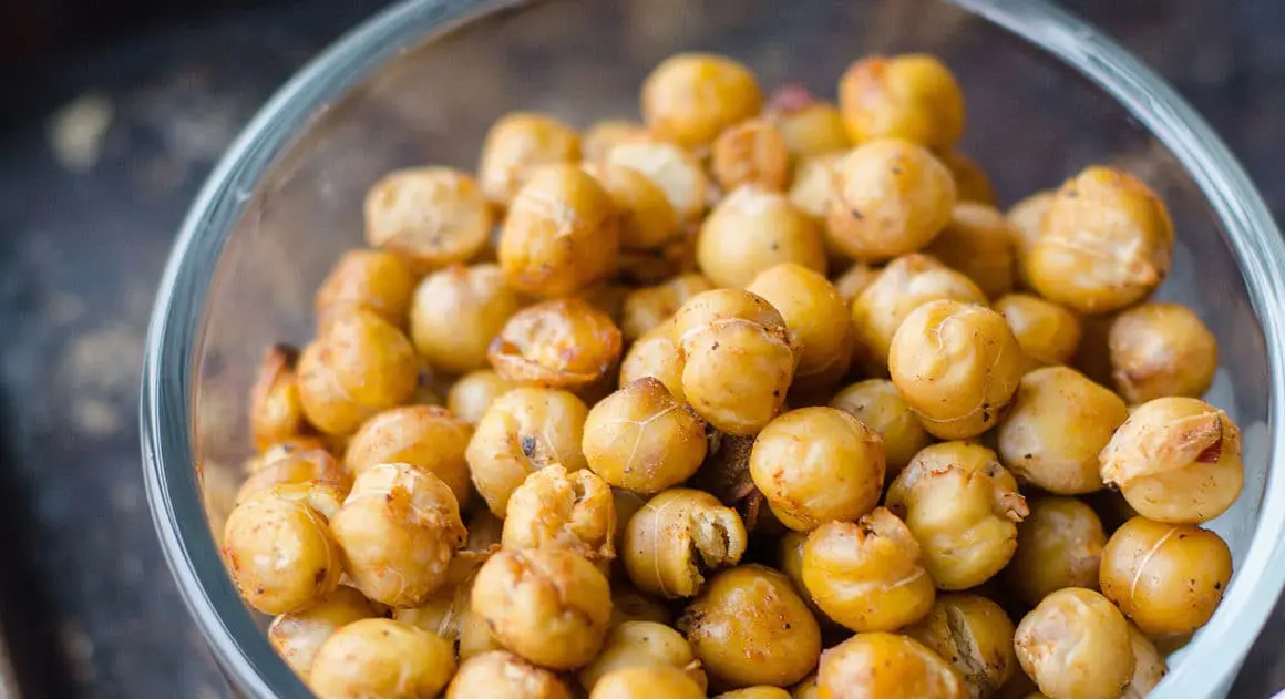 pois chiches grillés